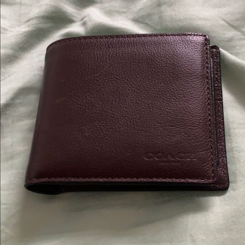 Coach Two Piece Bifold Wallet